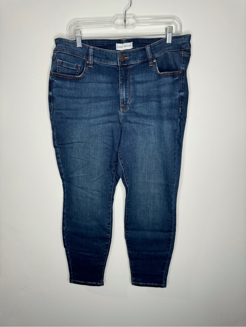 Lane Bryant Dark Blue Stretch Skinny Jeans